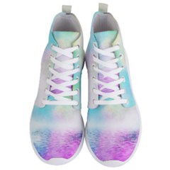 Background Art Abstract Watercolor Men s Lightweight High Top Sneakers