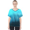 Bestseller V-Neck Dolman Drape Top View1