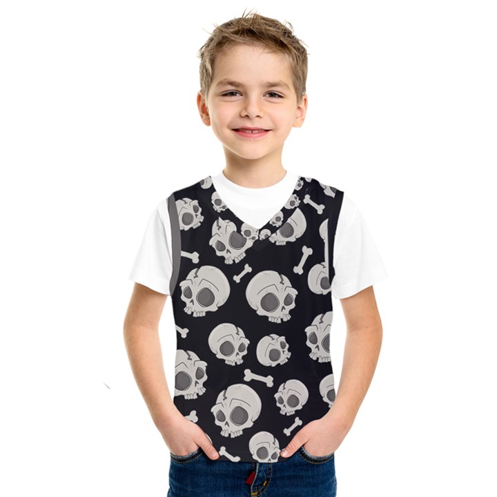 Halloween skull pattern Kids  SportsWear