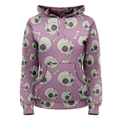 Halloween Skull Pattern Women s Pullover Hoodie