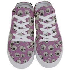 Halloween Skull Pattern Half Slippers