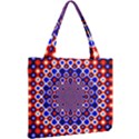 Digital Art Background Red Blue Mini Tote Bag View2