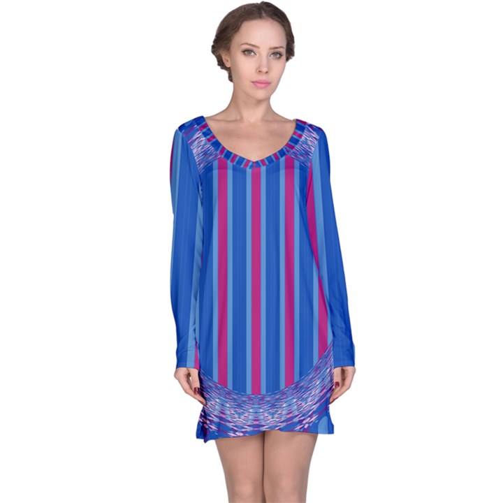 Digital Art Art Artwork Abstract Long Sleeve Nightdress