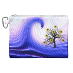 Composing Nature Background Graphic Canvas Cosmetic Bag (xl) by Sapixe