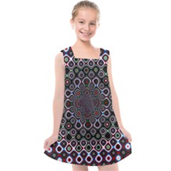 Digital Art Background Design Kids  Cross Back Dress by Sapixe