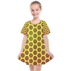 Digital Art Art Artwork Abstract Kids  Smock Dress by Sapixe