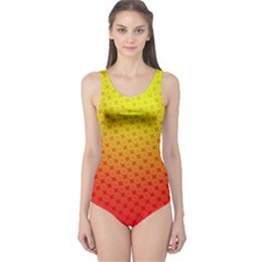 Digital Art Art Artwork Abstract One Piece Swimsuit by Sapixe