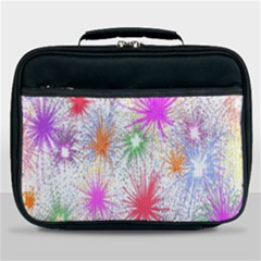 Star Dab Farbkleckse Leaf Flower Lunch Bag by Sapixe