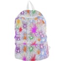 Star Dab Farbkleckse Leaf Flower Foldable Lightweight Backpack View1