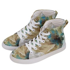 Rose Flower Petal Love Romance Men s Hi-top Skate Sneakers by Sapixe