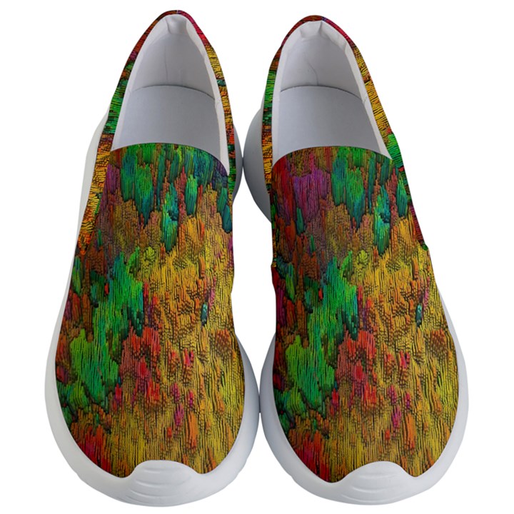 Background Color Template Abstract Women s Lightweight Slip Ons