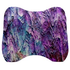 Background Peel Art Abstract Velour Head Support Cushion by Sapixe