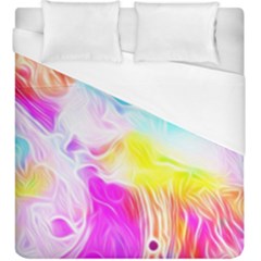 Background Drips Fluid Colorful Duvet Cover (king Size) by Sapixe