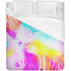 Background Drips Fluid Colorful Duvet Cover (california King Size) by Sapixe