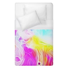 Background Drips Fluid Colorful Duvet Cover (single Size) by Sapixe