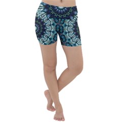 Pattern Abstract Background Art Lightweight Velour Yoga Shorts