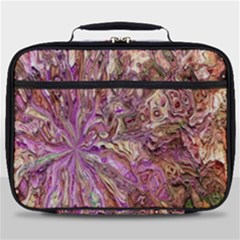 Background Swirl Art Abstract Full Print Lunch Bag by Sapixe