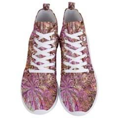 Background Swirl Art Abstract Men s Lightweight High Top Sneakers by Sapixe