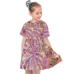 Background Swirl Art Abstract Kids  Sailor Dress by Sapixe