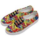 Abstract Art Structure Women s Classic Low Top Sneakers View2