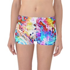 Background Drips Fluid Colorful Boyleg Bikini Bottoms by Sapixe