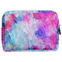 Background Art Abstract Watercolor Make Up Pouch (Medium) View2