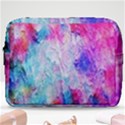 Background Art Abstract Watercolor Make Up Pouch (Large) View1