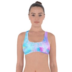 Background Drips Fluid Got No Strings Sports Bra by Sapixe