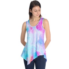 Background Drips Fluid Sleeveless Tunic by Sapixe