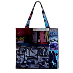 Lost Places Abandoned Train Station Zipper Grocery Tote Bag by Sapixe