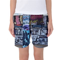 Lost Places Abandoned Train Station Women s Basketball Shorts by Sapixe