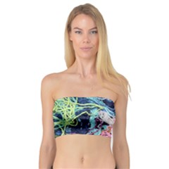 Wool Yarn Colorful Handicraft Bandeau Top by Sapixe