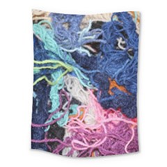 Wool Yarn Colorful Handicraft Medium Tapestry