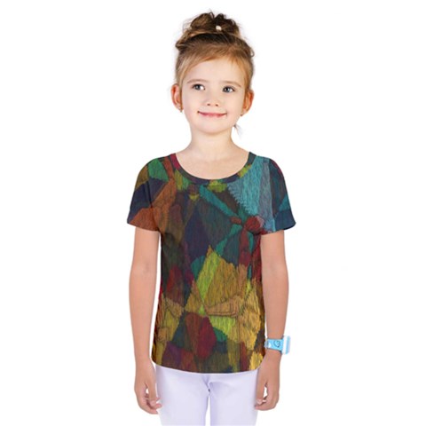 Background Color Template Abstract Kids  One Piece Tee by Sapixe