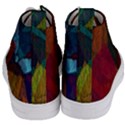 Background Color Template Abstract Women s Mid-Top Canvas Sneakers View4