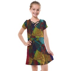 Background Color Template Abstract Kids  Cross Web Dress by Sapixe