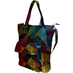 Background Color Template Abstract Shoulder Tote Bag