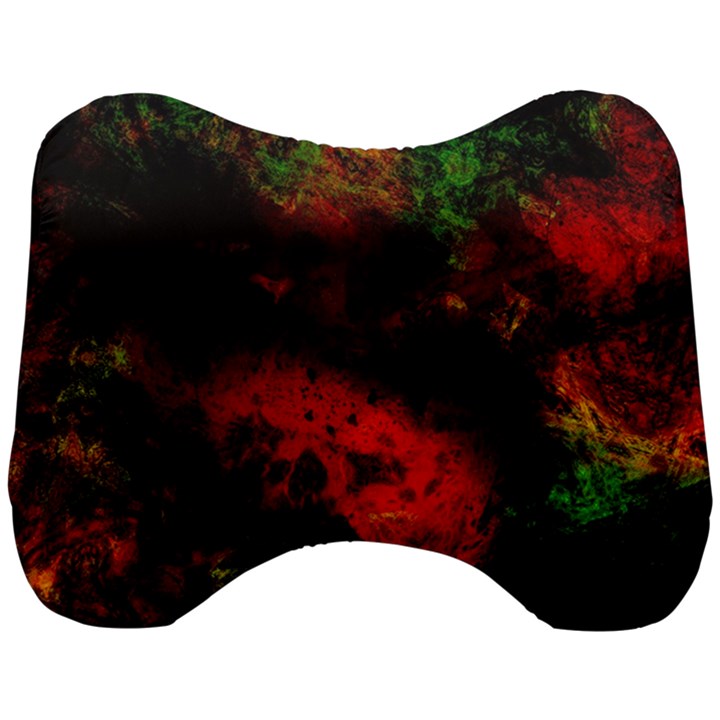 Background Art Abstract Watercolor Head Support Cushion