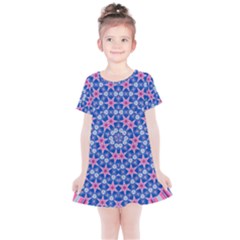 Digital Art Art Artwork Abstract Kids  Simple Cotton Dress by Sapixe