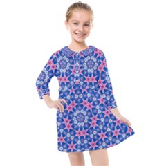 Digital Art Art Artwork Abstract Kids  Quarter Sleeve Shirt Dress