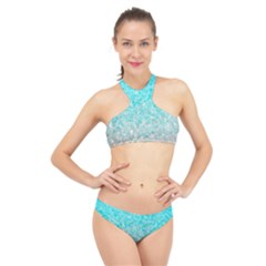 Sea Shore High Neck Bikini Set by Seashineswimwear