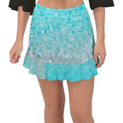 Sea Shore Fishtail Mini Chiffon Skirt