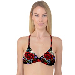 Flower Decoration Bouquet Of Flowers Reversible Tri Bikini Top by Sapixe