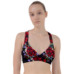 Flower Decoration Bouquet Of Flowers Sweetheart Sports Bra by Sapixe