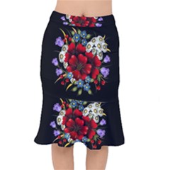 Flower Decoration Bouquet Of Flowers Mermaid Skirt by Sapixe