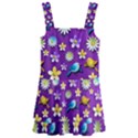 Default Floral Tissue Curtain Kids  Layered Skirt Swimsuit View1