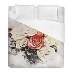 Flowers Background Wallpaper Art Duvet Cover (full/ Double Size)