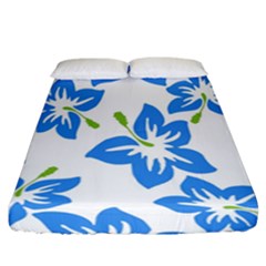 Hibiscus Wallpaper Flowers Floral Fitted Sheet (california King Size) by Sapixe