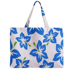 Hibiscus Wallpaper Flowers Floral Zipper Mini Tote Bag by Sapixe