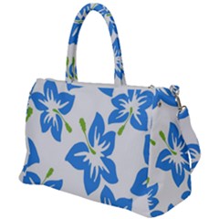 Hibiscus Wallpaper Flowers Floral Duffel Travel Bag by Sapixe